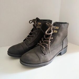 Womens Denver Hayes Dark Brown Ankle Boots | Size 8.5